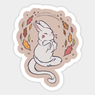 Ghost Bunny Sticker